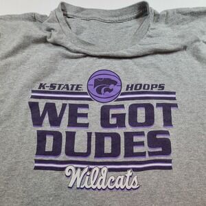 K-State Wildcats We Got Dudes Hoops Basketball T-Shirt Kansas State University